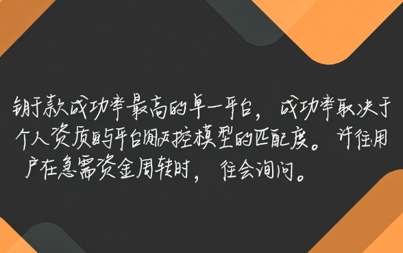 2026容易下款的借款平台有哪些