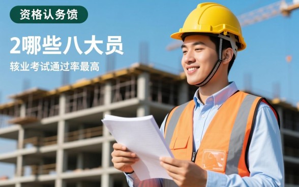 哪种八大员职业的考试通过率最高