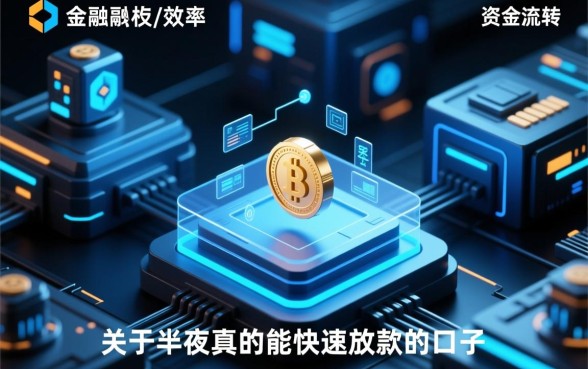 半夜真的能快速放款的口子有哪些