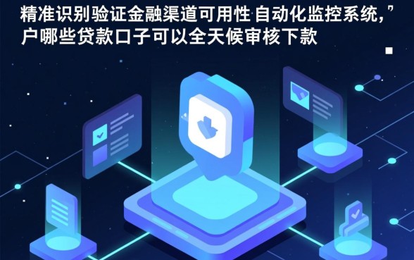 哪些贷款口子可以全天候审核下款