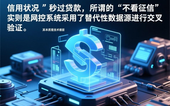 小额贷款真的不看征信就能秒过吗