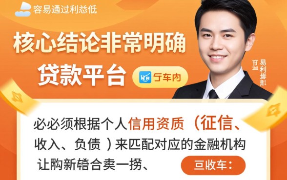 贷款平台哪个容易通过利息低一些