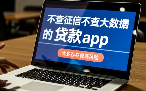 不查征信不查大数据的贷款app是真的吗