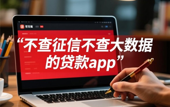 不查征信不查大数据的贷款app是真的吗