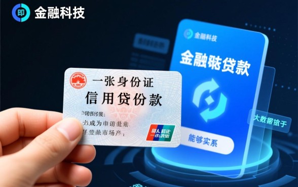 一张身份证借款平台有哪些可以借