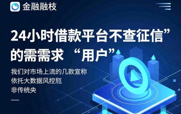 24小时借款平台不查征信有哪些