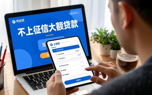 不上征信的大额贷款都有哪些平台