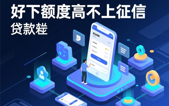 好下额度高不上征信的贷款有哪些