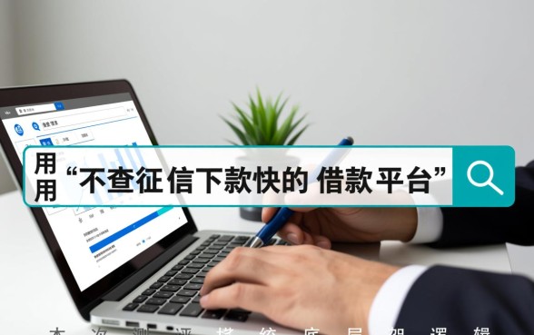 不查征信下款快的借款平台有哪些