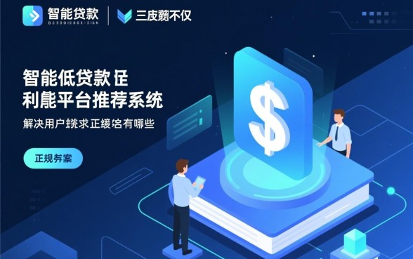 利息低容易贷款的正规平台有哪些