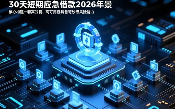 30天短期应急借款2026年怎么借