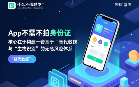 什么app不需要拍身份证借钱的