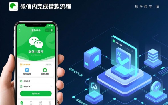 可以直接借微信的软件