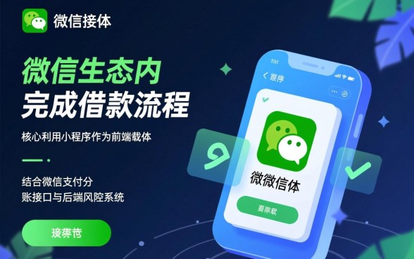 可以直接借微信的软件