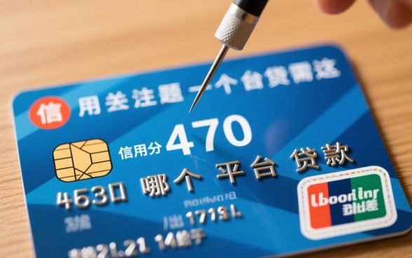 信用分470可以去哪个平台贷款