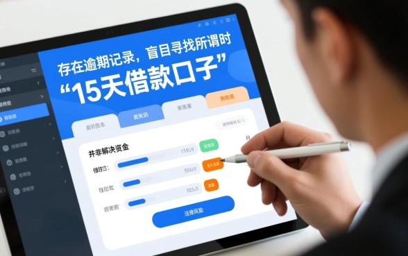 征信有逾期哪里有15天借款口子