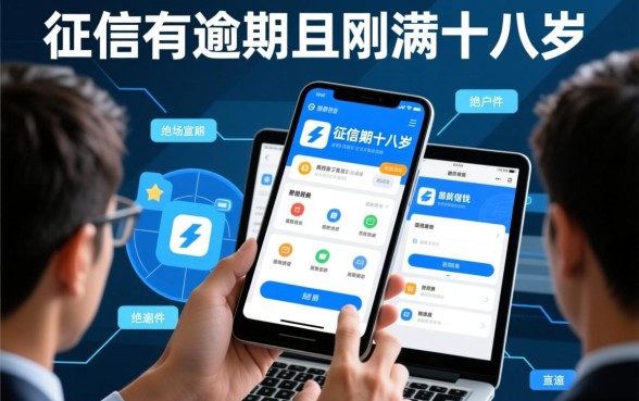 征信有逾期十八岁能借钱的软件有哪些