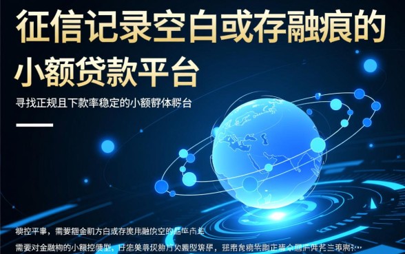 黑户小额贷款哪些正规平台好下款