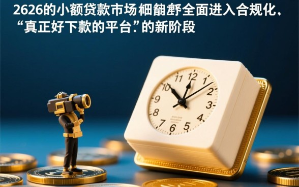 小额好下款的平台2026有哪些