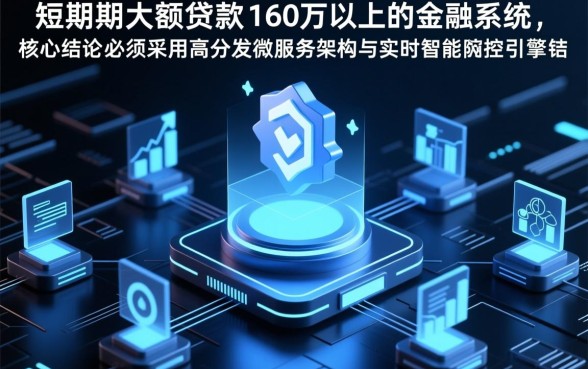 个人短期大额贷款 160万以上
