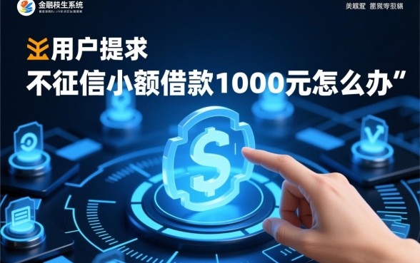 不征信小额借款1000元怎么办