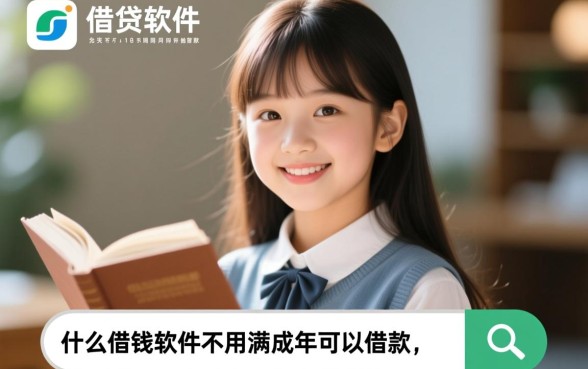什么借钱软件不用满成年可以借款