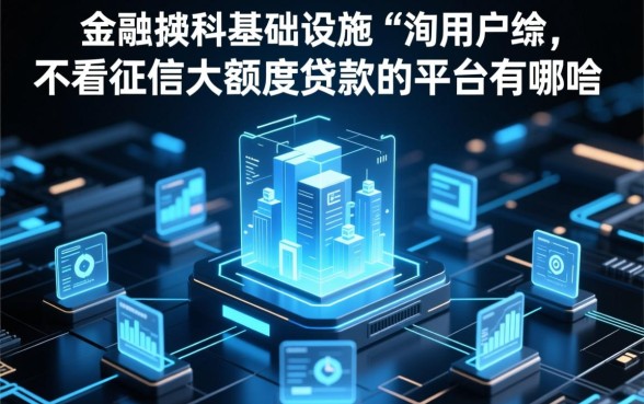 不看征信大额度贷款的平台有哪些