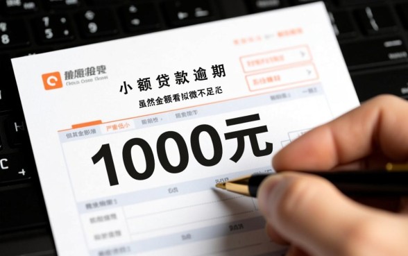 征信有逾期小额小额贷款1000