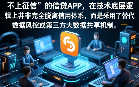 App借款说是不上征信是真的吗