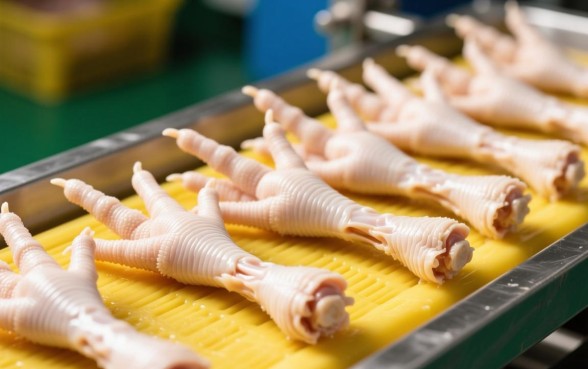 买的鸡爪子为啥爪子下边有个口子