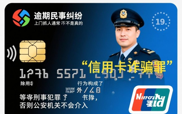 信用卡逾期警察上门抓人是真的吗