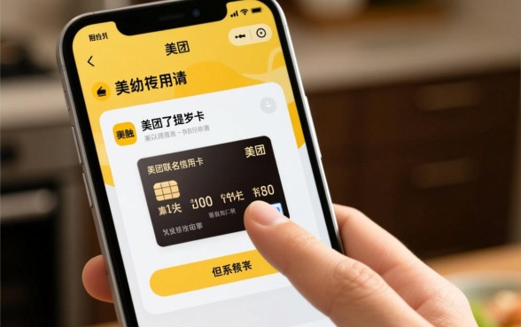 不小心申请了美团联名信用卡额度