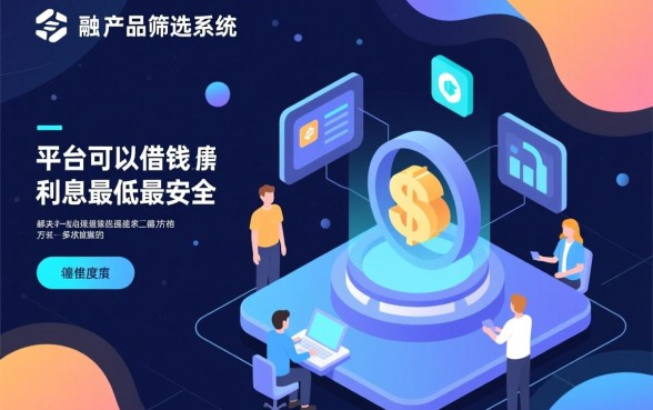 什么平台可以借钱利息最低最安全