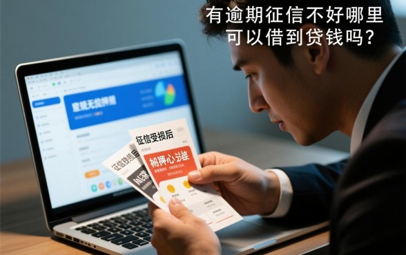 有逾期征信不好哪里可以借到钱吗