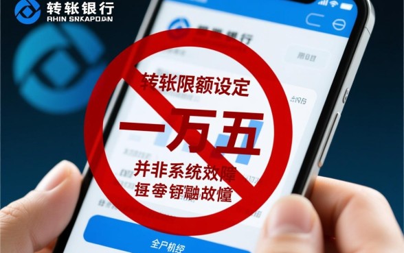 为啥建行转账一天只能转一万五呢