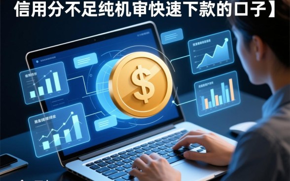 信用分不足纯机审快速下款的口子,哪里能借到钱? 信用分不足纯机审快速下款的口子
