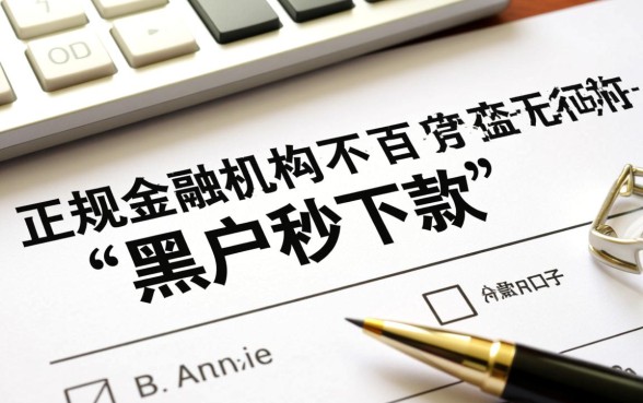 2026黑户秒下款的口子有哪些