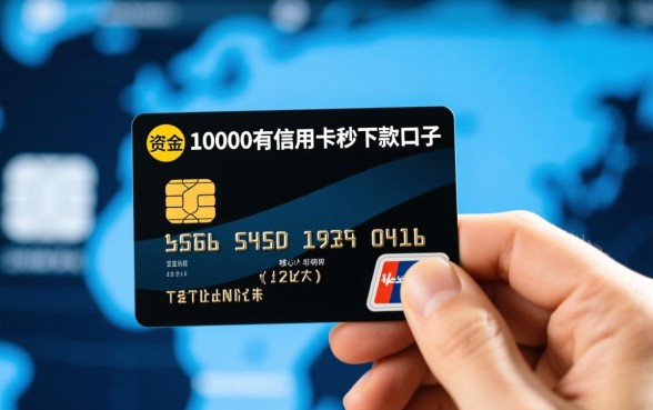 信用卡秒下款10000是真的吗