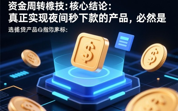 夜间秒下款的口子有哪些