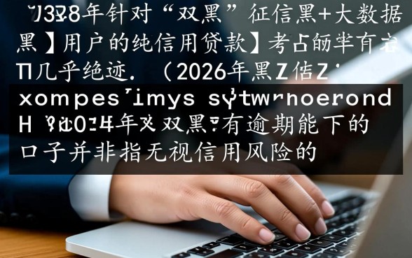 2026年双黑有逾期能下的口子有哪些