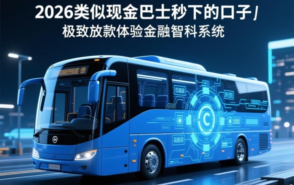 2026类似现金巴士秒下的口子有哪些