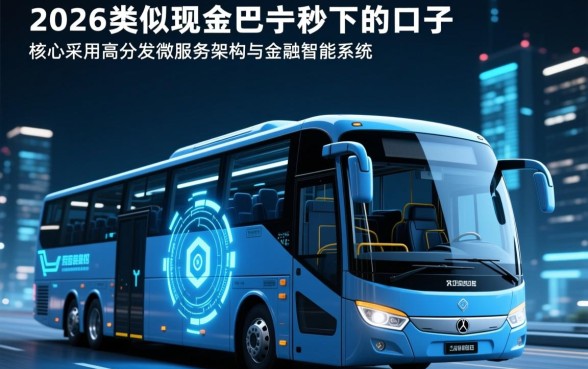 2026类似现金巴士秒下的口子有哪些