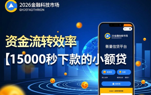 15000秒下款的小额贷款口子靠谱吗