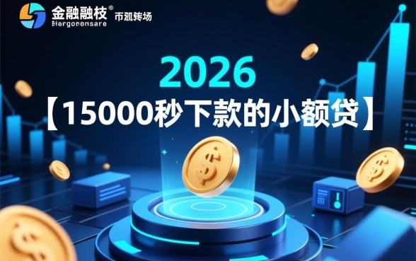 15000秒下款的小额贷款口子靠谱吗