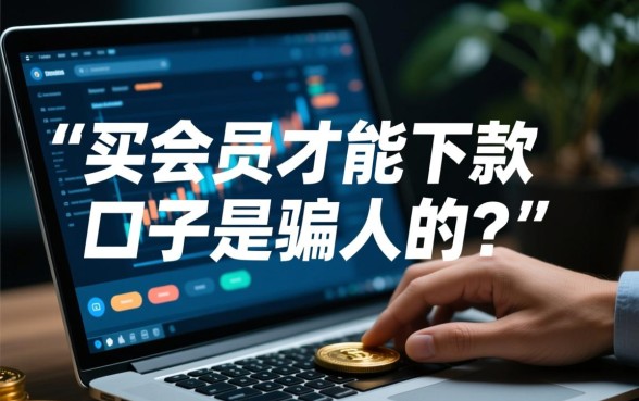 买会员才能下款的口子是骗人的吗