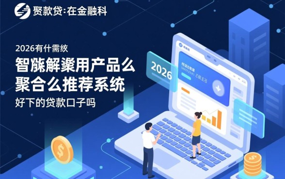 2026有什么好下的贷款口子吗