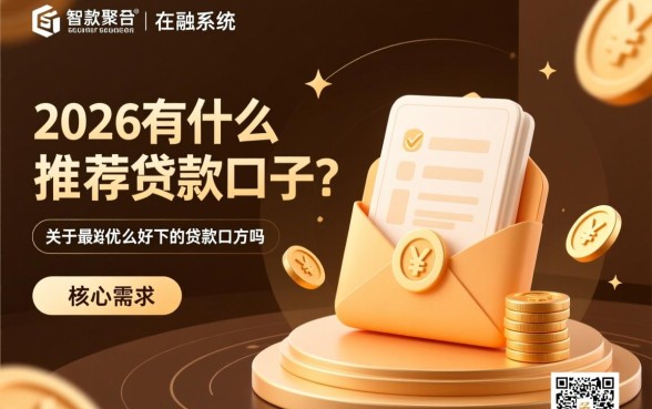 2026有什么好下的贷款口子吗