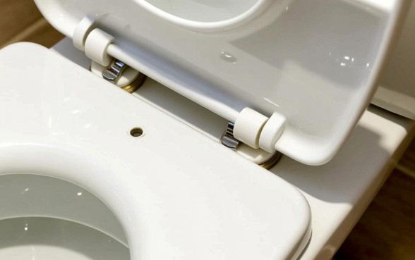 马桶盖上的小口子怎么拆除下来啊