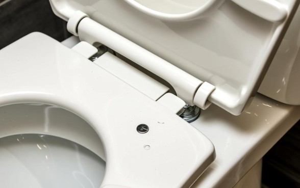 马桶盖上的小口子怎么拆除下来啊