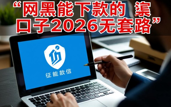 2026网黑能下款的口子有哪些